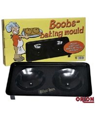 BOOBS-BAKING MOULD
