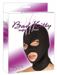 You2Toys Bad Kitty Head Mask Eyes & Mouth Black