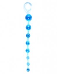 Jelly Anal 10 Beads Blue 29 εκ