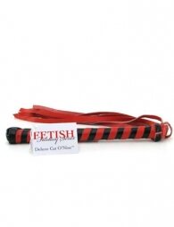 Pipedream Fetish Fantasy Series Deluxe Cat O'Nine Whip Red