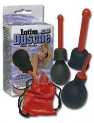 You2Toys Rectal Syringe Shower Grey/Red 12cm