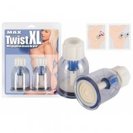 You2Toys Max Twist Nipple Sucker XL Clear