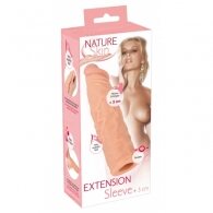 Κάλυμμα πέους Nature Skin Extension Sleeve +3 cm 19.5 cm