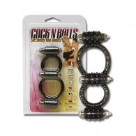 Δαχτυλίδι πέους Cock N Balls Soft Stretchy Vibro-Harness