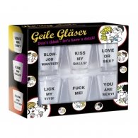 Σέξυ δώρο Σφηνάκια "Geile Glaser" 6 τμχ.