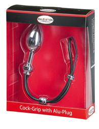 Malesation Cock-Grip Alu-Plug Chrome Large