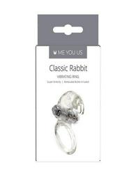 Seven Creations Classic Rabbit Cock Ring 3cm Clear