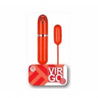 Ωοειδής Μπίλια "Virgo Bullet Type 2 10Vib 4cm" κόκκινο χρώμα