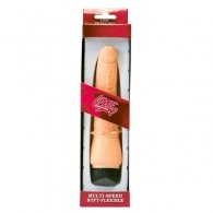 Seven Creations Vinyl Penis Shaped Vibrator 19cm