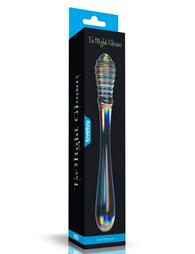 Lovetoy Twin Pleasure Γυάλινο Dildo 20.5cm