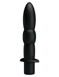 Pretty Love Wyatt Πρωκτική Σφήνα με Δόνηση Μαύρη 11.5cm