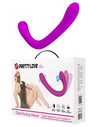 Pretty Love Alex Clitoral Sucking Vibrator Purple USB