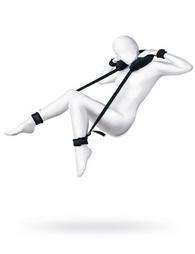 Ζώνη ακινητοποίησης Anonymo με μαξιλάρι σε Μαύρο Χρώμα