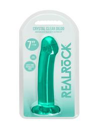 Non Realistic Dildo with Suction Cup 7" Green