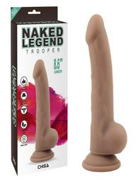 Chisa Novelties Naked Legend Trooper 22cm Brown