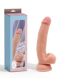 Chisa Novelties Pornographer Dildo με Όρχεις,Βεντούζα Flesh 18cm