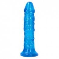 Ottavio transparent blue dildo