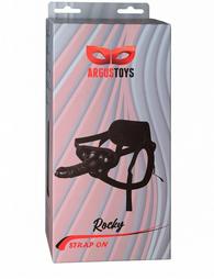 ArgusToys Rocky Strap-on Μαύρο