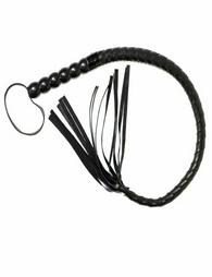 Lola Games Whip Party Hard Bossy Μαστίγιο 91cm Μαύρο
