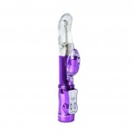 USB Rechargeable Electroplating Purple Color Pearls G-Spot Vibra