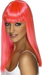 Glamorous Pink Light Wig