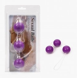 Anal Balls ABS Material Purple 3,8cm