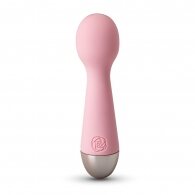 Pink Color 10-Speed Mini Vibrating Rechargeable Wand Massager