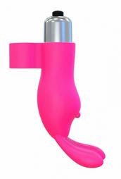 Finger Vibrator Bunny Tech Pink Passion Labs