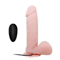 Realistic Vibrator With Multispeed Remote Control 19.5 Cm