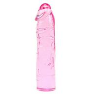 Dildo Realist Ding Dong TPE Pink 17.5 Cm