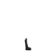 Mini Dildo Realist All Black PVC Black 9 Cm