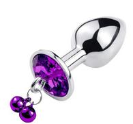 Metallic Anal Plug With Bell Ring My Bells Small 7 Cm Passion La