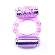 Purple Guilty Toys Double Vibe Stimulator Ring