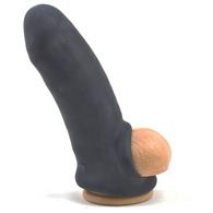 Penis Extender TPE Extra Soft Black Passion Labs