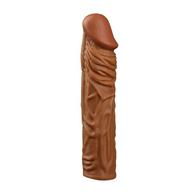Prelungitor Penis Realist + 3 cm, Realistic Material, Maro, 18.5
