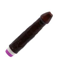 Vibrator Waves of Pleasure, Multispeed, PVC, Brown, 22 cm