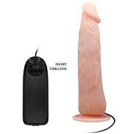 Realistic Multispeed Vibrator with Remote Control and Suction Cu