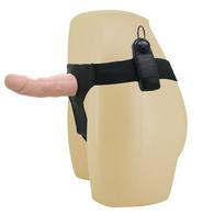Strap-on Ultra Passionate Harness Multispeed, Natural, 16 cm