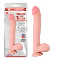 Realistic Dildo Kosta Koufos, PVC, Flesh, 33 cm