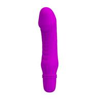 Stev Vibrator, 10 Vibration Modes, Silicone Purple,