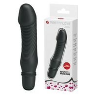 Pretty Love Stev Vibrator, 10 Vibration Modes, Silicone, Black,