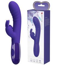 Cerberus Youth Rabbit Vibrator, Vibrating&Licking, Silicone, USB