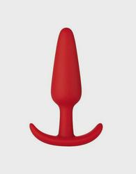 Anal Plug Thiago Buttplug Medium, Silicone, Red, 10 cm, Mokko To