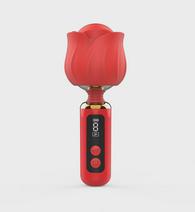 Mini Massage Vibrator Luxury Bloom, 9 Vibration Modes, LCD Displ