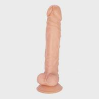 Pike Realistic Dildo with Suction Cup Flesh, 25.8 cm