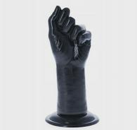 Errigal Anal Fisting Dildo with Suction Cup, PVC, Black, 24 cm