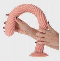 Gunung Anal Plug with Suction Cup, PVC, Flesh, 51 cm