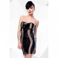 Astrid Provocative Black Mini Dress