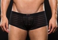 Microfiber Striped Black Trunk