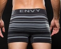 Seamless Gray Stripes Boxer